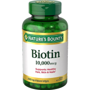 Nature’s Bounty Biotin 10,000 mcg 250 Softgels