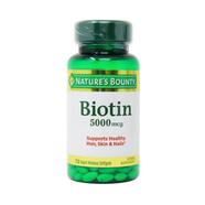 Nature’s Bounty Biotin 5000 mcg - 72 Softgels