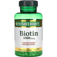 Nature’s Bounty Biotin 5,000 mcg 150 Softgels