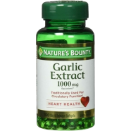 Nature’s Bounty Garlic Extract 1000 mg 100 Rapid Release Softgels