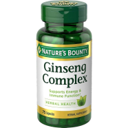 Nature's Bounty Ginseng Complex - 75 Capsules