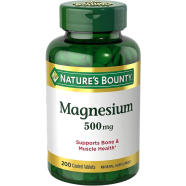 Nature's Bounty Magnesium 500 Mg - 200 Coated Tablets icon