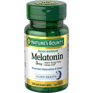 Nature's Bounty Melatonin 3 mg 120 Tablets