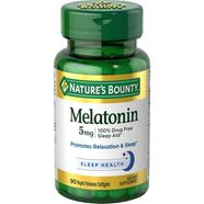Nature's Bounty Melatonin 5 mg - 90 Softgels