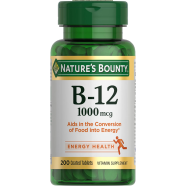 Nature’s Bounty Vitamin B12 Tablets 1000 mcg 200 Coun