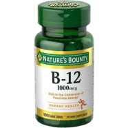 Nature's Bounty, Vitamin B-12, 1000 mcg - 100 Tablets icon