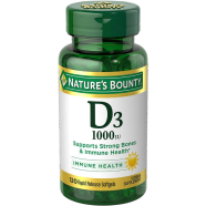 Nature’s Bounty Vitamin D3 1000 IU - 120 Softgels