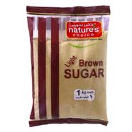 Natures Choice Light Brown Sugar Pack 1kg (Philippines) - 131701150