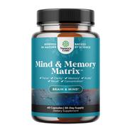 Nature's Craft Mind and Memory Matrix - 60 Capsules