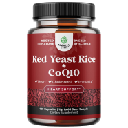 Nature's Craft Red Yeast Rice With CoQ10 Supplement - 120 Capsules -523392163