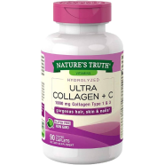 Nature’s Truth Hydrolyzed 1000mg I and III with Vitamin C 90 Caplets