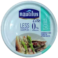 Nautilus Lite Sandwich Tuna Flakes In Sp. Water Can 165gm - 142700101