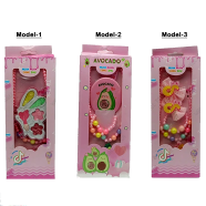 Necklace, Bracelet, Mirror, Comp And Hair Clip Set (Any One Model From The Picture) (Kids_ornaments_setmini_ran) Random-- 1pcs icon