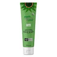 Earth Beauty and You Neem Acne Control Face Wash- 100ml