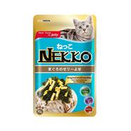 Nekko Foodinnova Adult Pouch Wet Cat Food Tuna Topping Seaweed 