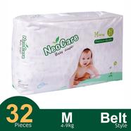 NeoCare Belt System Baby Diaper (M Size) (4-9Kg) (32pcs)