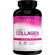 NeoCell Super Collagen Plus C 6,000mg Collagen Types 1 and 3 Plus Vitamin C 250 Tablets