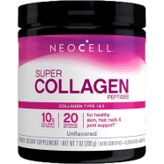 NeoCell Super Collagen Powder 6.6g Collagen Types 1 and 3 200g