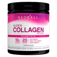 Neo Cell Super Collagen Peptide Powder Gluten Free Keto Friendly Non Gmo Grass Fed Paleo Friendly Healthy Hair Skin Nails And Joints Unflavored - 200 GM