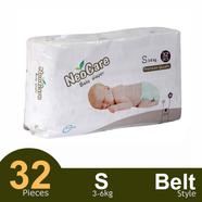 Neocare Premium Belt System Baby Diaper (S Size) (3-6kg) (30pcs)