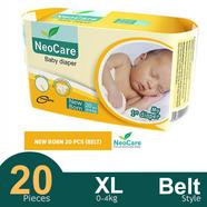 Neocare Premium Belt System Baby Diaper (Newborn) (0-4 kg) (20pcs)