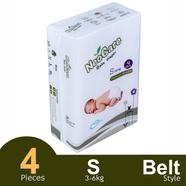 Neocare Premium Belt System Baby Diaper (S Size) (3-6kg) (4pcs)