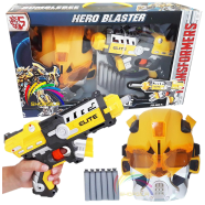 Nerf Soft Dart Blaster Toy Bumblebee Nerf Style Blaster with Mask Darts And Target Board