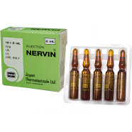 Nervin (100 mg, 50 mg, 100 mg)/2 ml Injection 2 ml ampoule 5's Strip