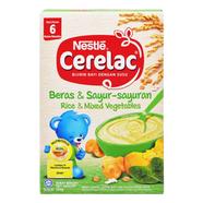 Nestle Cerelac Rice And Mixed Vegetables From 6 Months 250gm