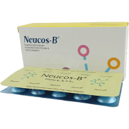 Neucos-B 100 mg Plus 200 mg Plus 200 mcg 10's Strip Tablet icon