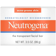 Neutrogena Acne-Prone Skin The Transparent Facial Bar 99 gm - 139701971