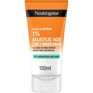 Neutrogena Clear and Defend Wash Mask 150 ml (UAE) - 139701279