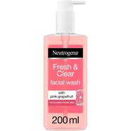 Neutrogena Fresh and Clear Facial Wash Pump 200 ml (UAE) - 139700067