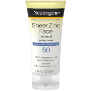Neutrogena Sheer Zinc Dry-Touch Sunscreen Broad Spectrum SPF 50 (88ml)