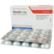 Nevalto 5 mg, 80 mg Tablet–15's Strip