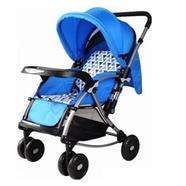 New BBH 720W Baby Stroller Comfortable Rocking Prams-Blue