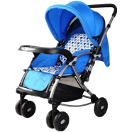 New BBH 720W Baby Stroller Comfortable Rocking Prams-Blue