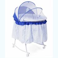 New Born Baby Swing Cradle Bed with Mosquito Net Canopy Bassinet Wheel System (KDD-720)
