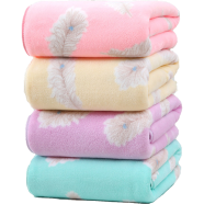 New Born Baby Ultra Soft and Comfortable Towel Small 29*13 inch -1 pcs - CN