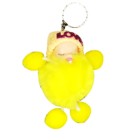 New Born Toddler Cute Mini Doll Key ring, Extra Cute, Extra Soft, Adorable, Best For Gift, Hanging On Bag Or Purse (keyring_newborn_yellow) Yellow - 171116875