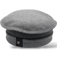 New Design Wool Afghani Star Pakol Cap For Men - Ash icon