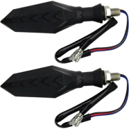 New Motorcycle LED Turn Signals Flowing Turn Signals Double Sided Turn Signal Warning Light