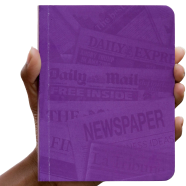 News Cover Purple Workbook Notebook (SN20201126)