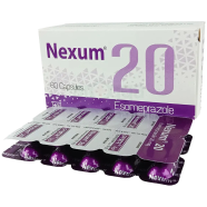 Nexum 20mg 10's Strip Tablets icon