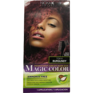 Nicka K Permanent Cream Hair Dye Magic Color - TCW10 Burgundy
