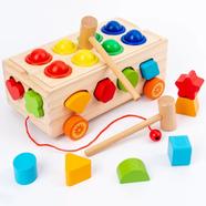 Nine Styles Wooden Shape Montessori Toys Children's Intelligence Box image