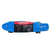 Ninja Skateboard Fiber Blue