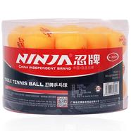 Ninja Table Tennis Ball Orange 36 Pcs - N1800