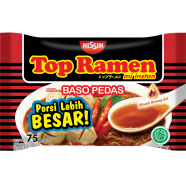 Nissin Top Ramen Baso Pedas 75 gm icon