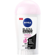 Nivea Black and White Invisible Clear Deodorant Stick 40 ml (UAE) - 139700638